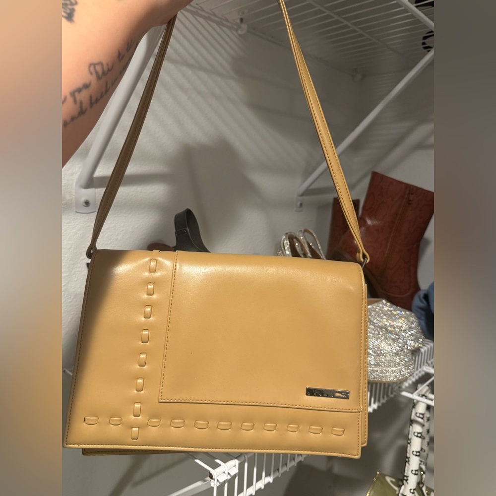 Guess Tan Shoulder Bag
